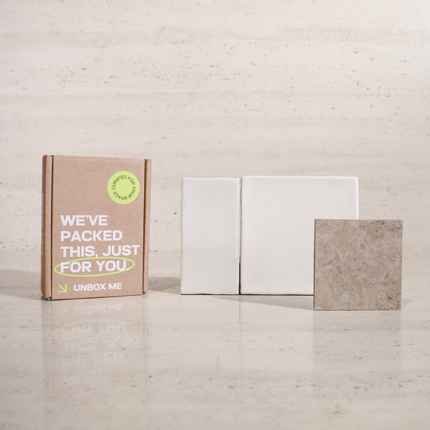 Travertine Stone Natural + Noosa White