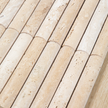 Travertine Beige Marble Flute Mosaic