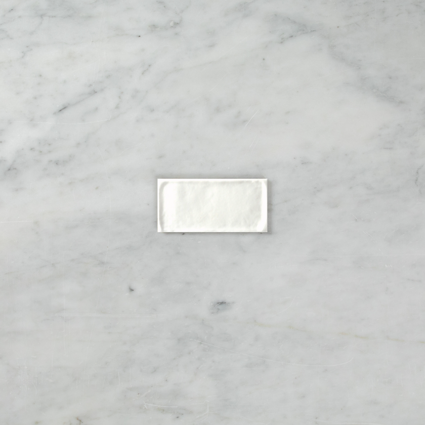 Tavella Satin Talco White Matte