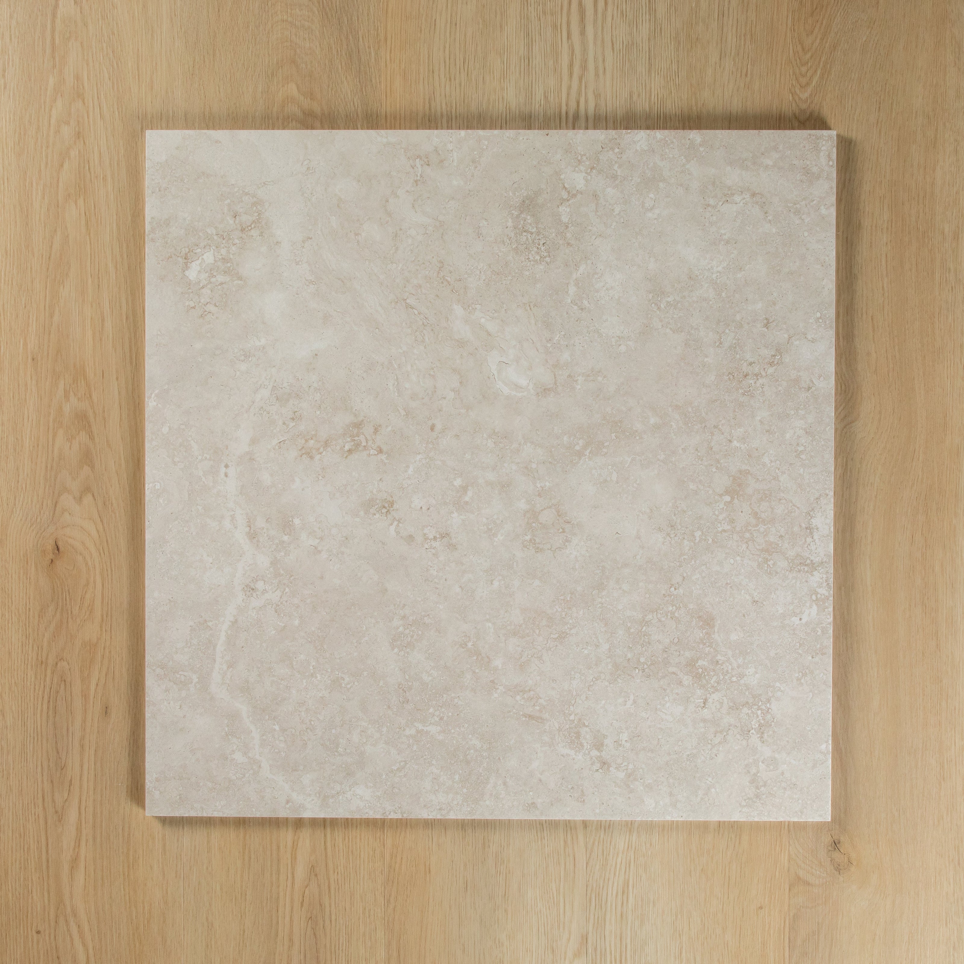 Terra Di Travertine Light + Haven White Subway