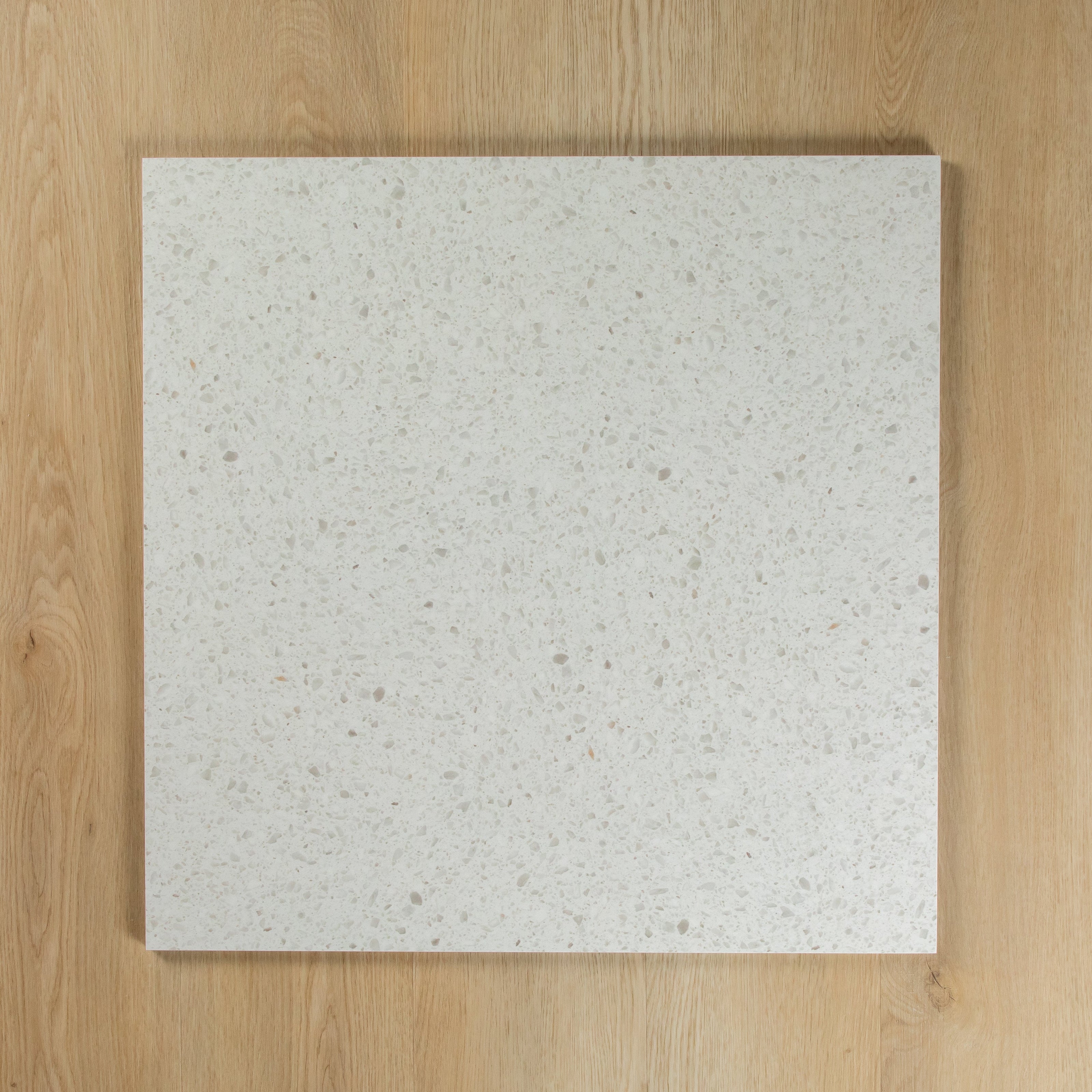 Terrazzo Carving White Matte