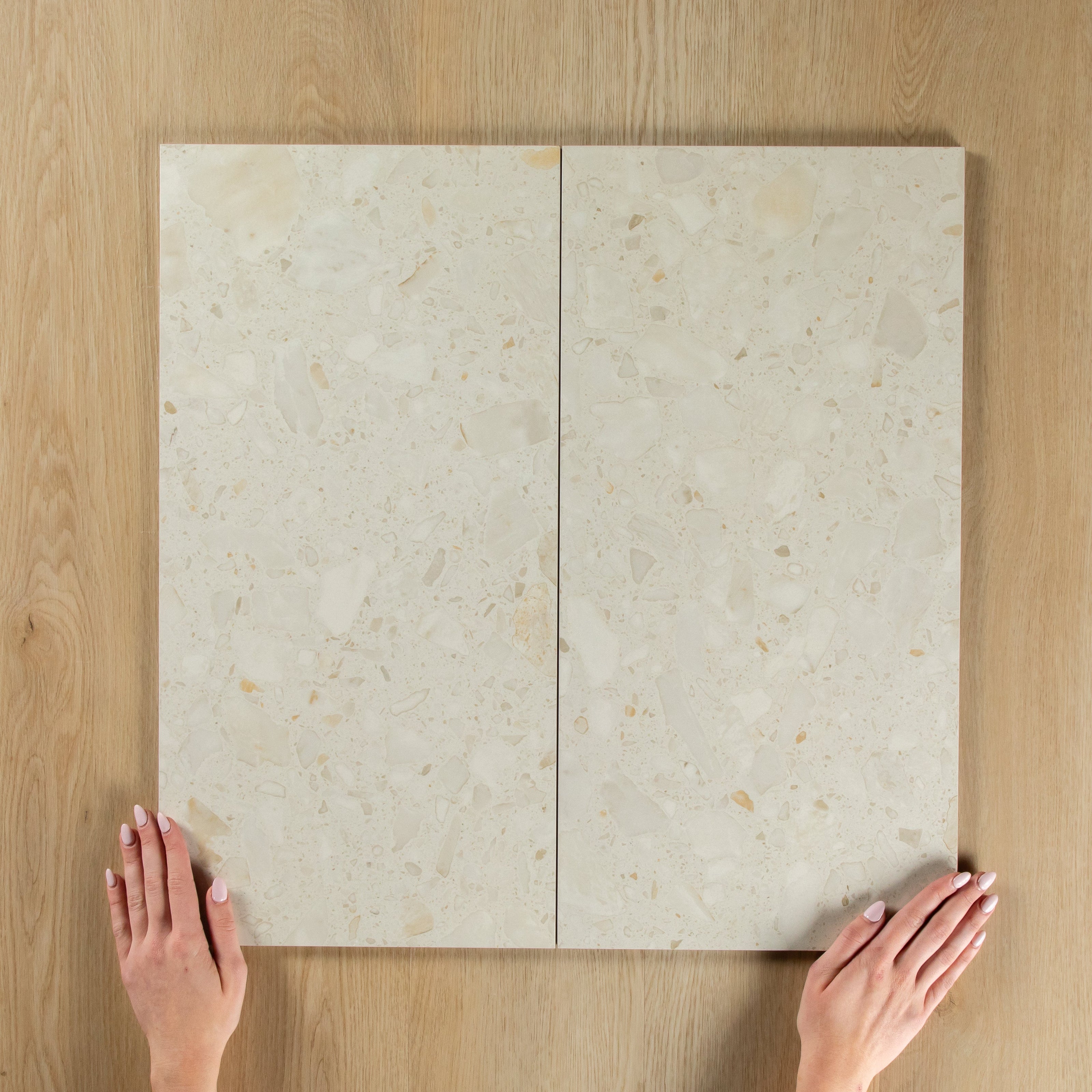 Terrazzo Stone Marshmallow In Out