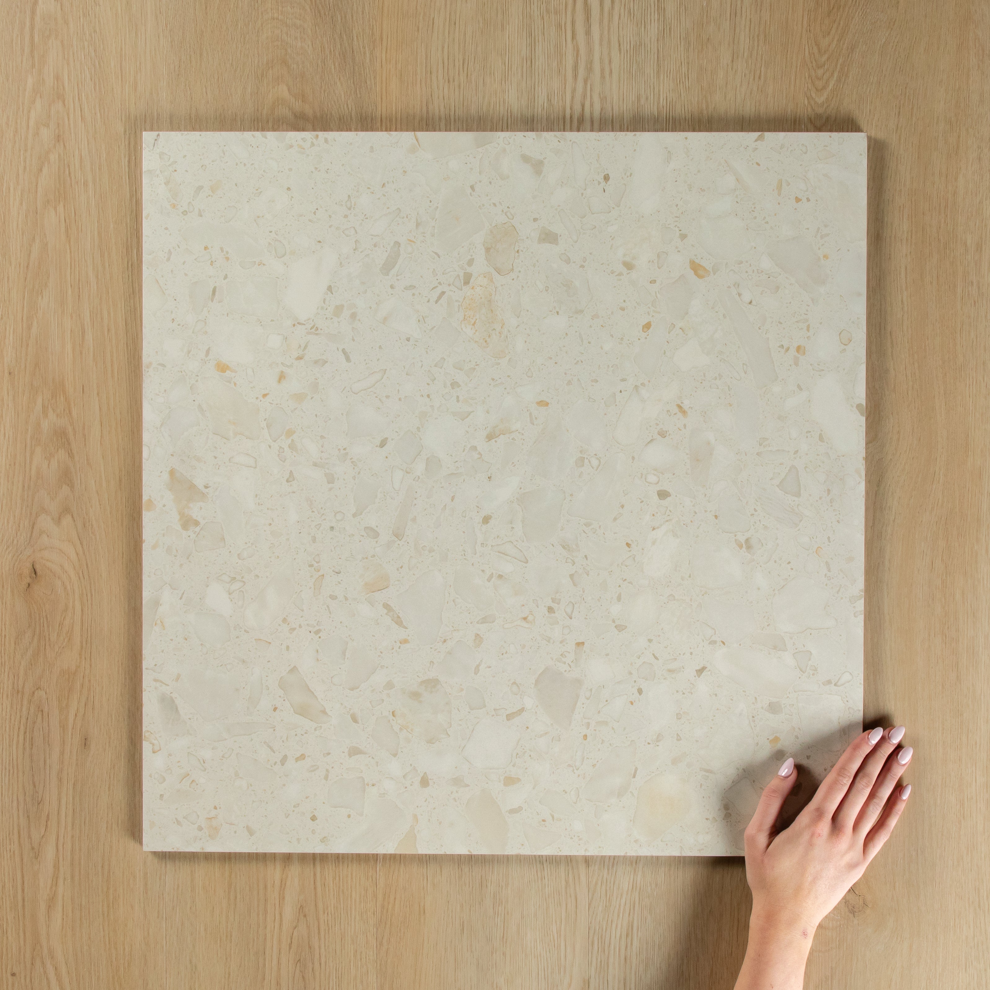 Terrazzo Stone Marshmallow In Out