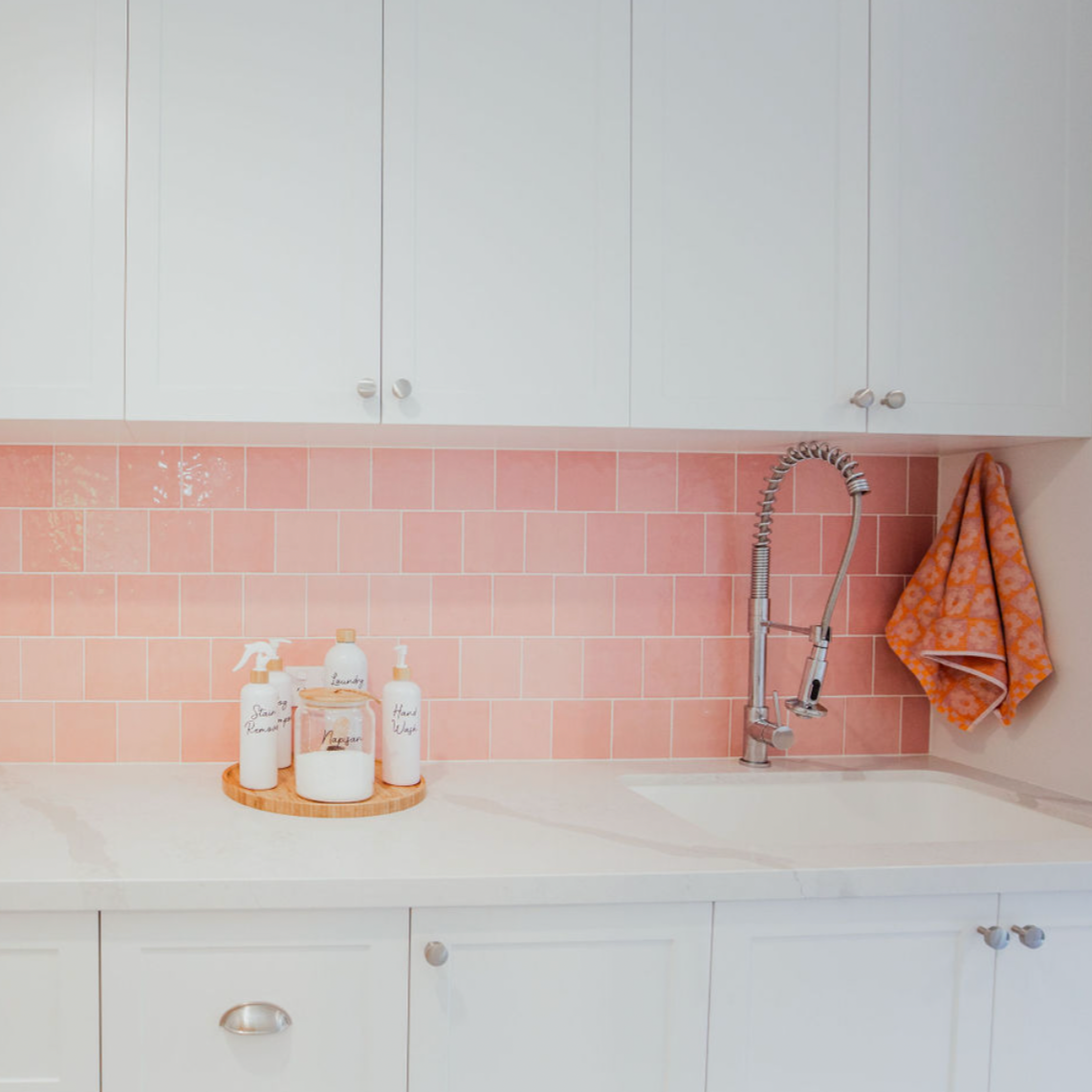 Casablanca Pink Gloss Square