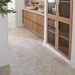 Travertine Concave Kit Kat + Tibur Beige  French Pattern