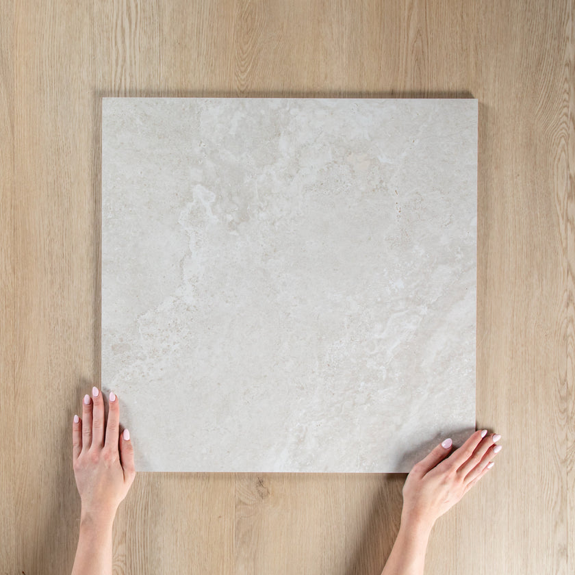 Travertine Flow Bianco Matte