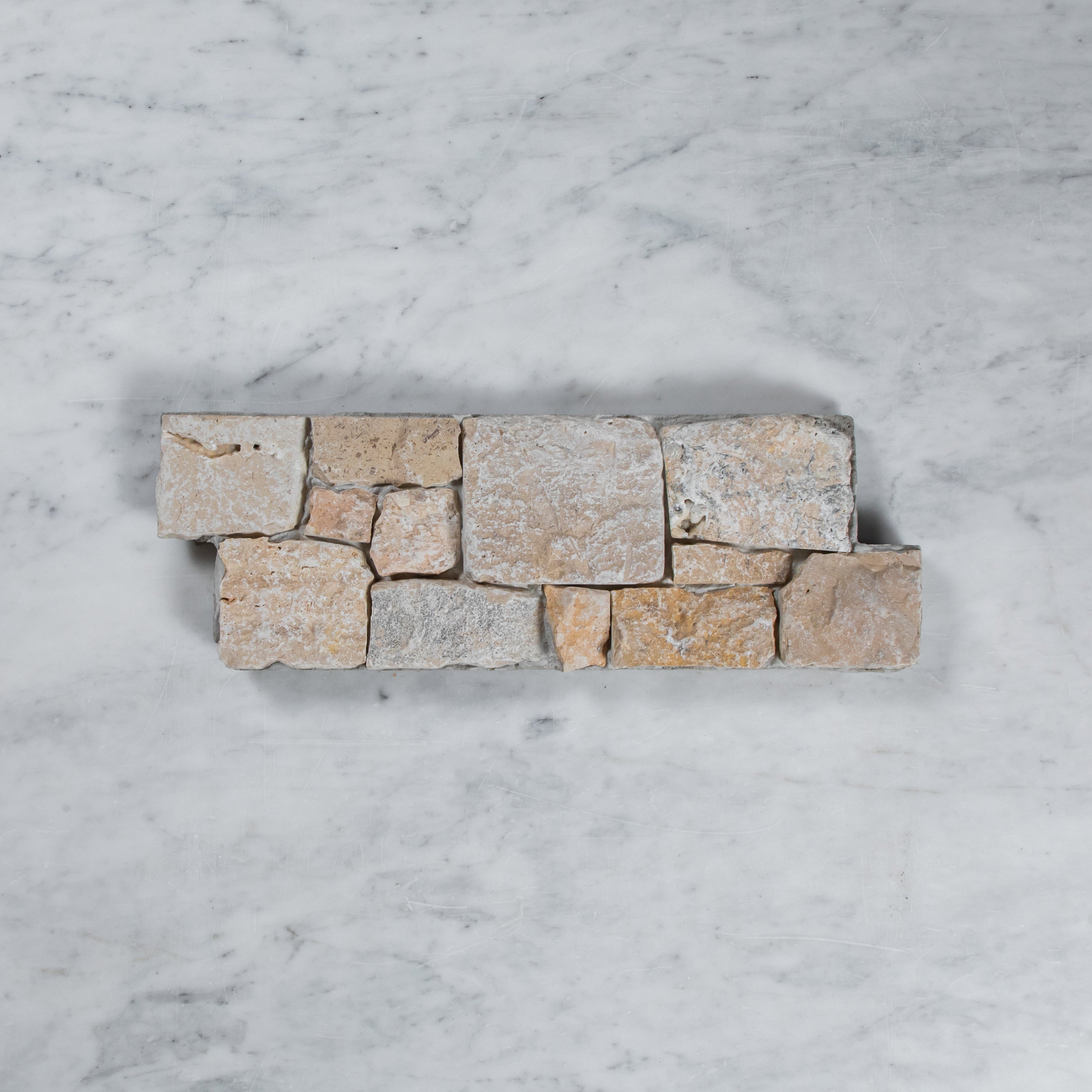 Chinese Travertine Z Panel Corner