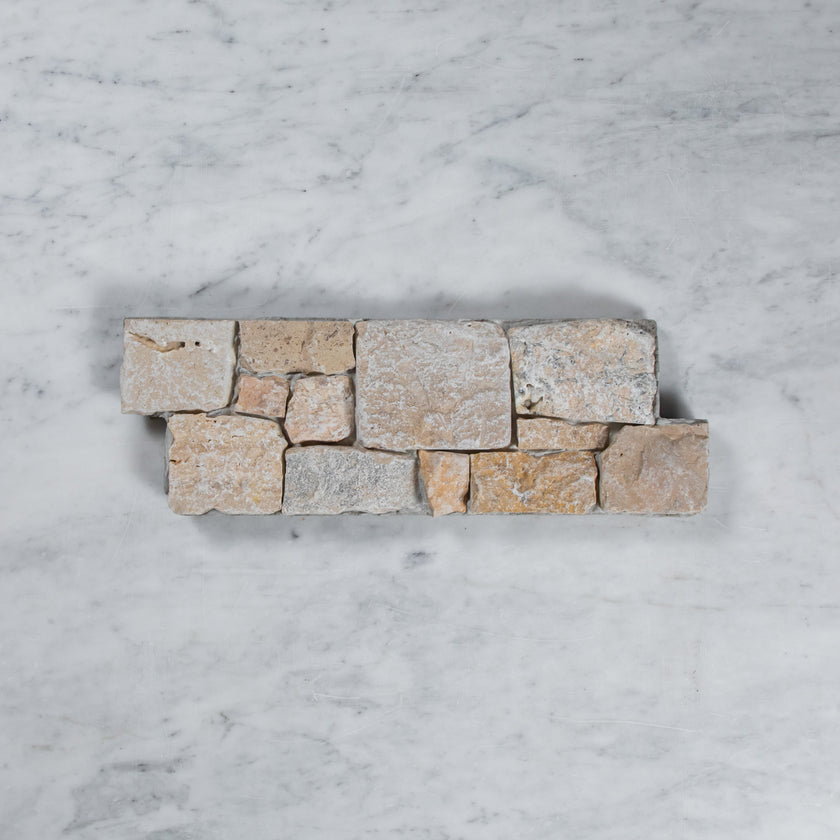 Chinese Travertine Z Panel Corner