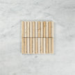 Travertine Beige Marble Flute Mosaic