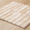 Travertine Concave Kit Kat Mosaic