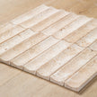 Travertine Concave Kit Kat Mosaic
