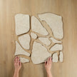 Travertine Stone Ivory Crazy Pave In Out