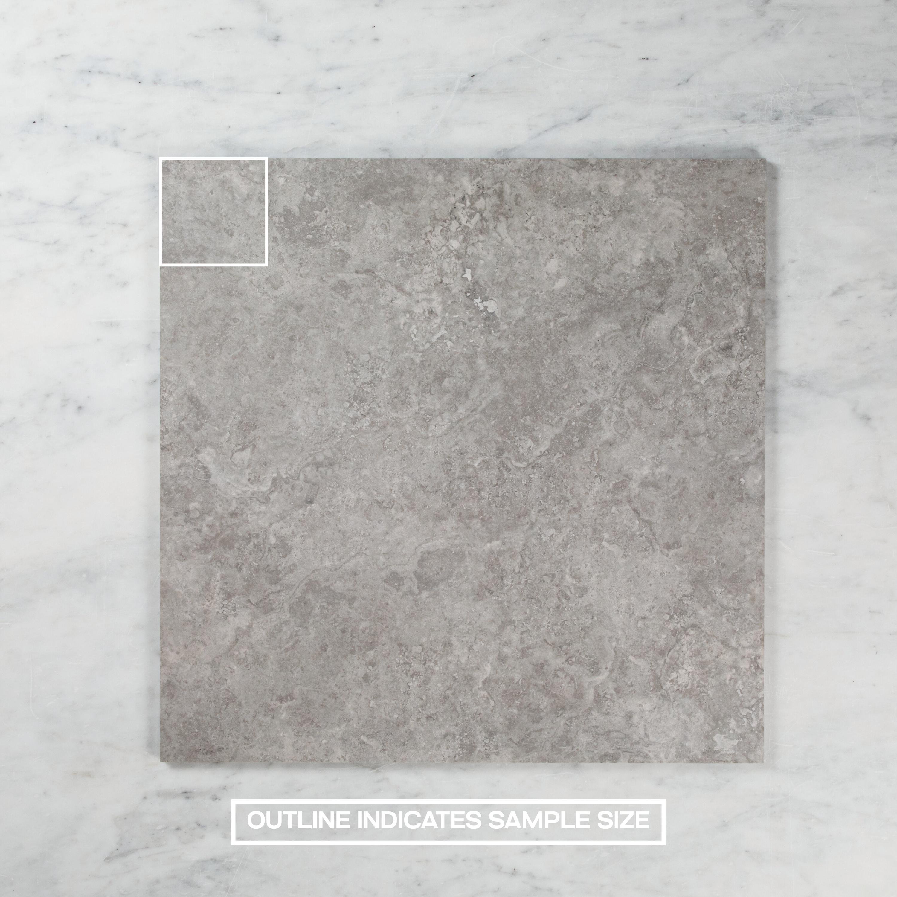 Travertine Stone Grigio + Miyako Coffee Gloss