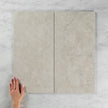 Travertine Stone Silver Honed