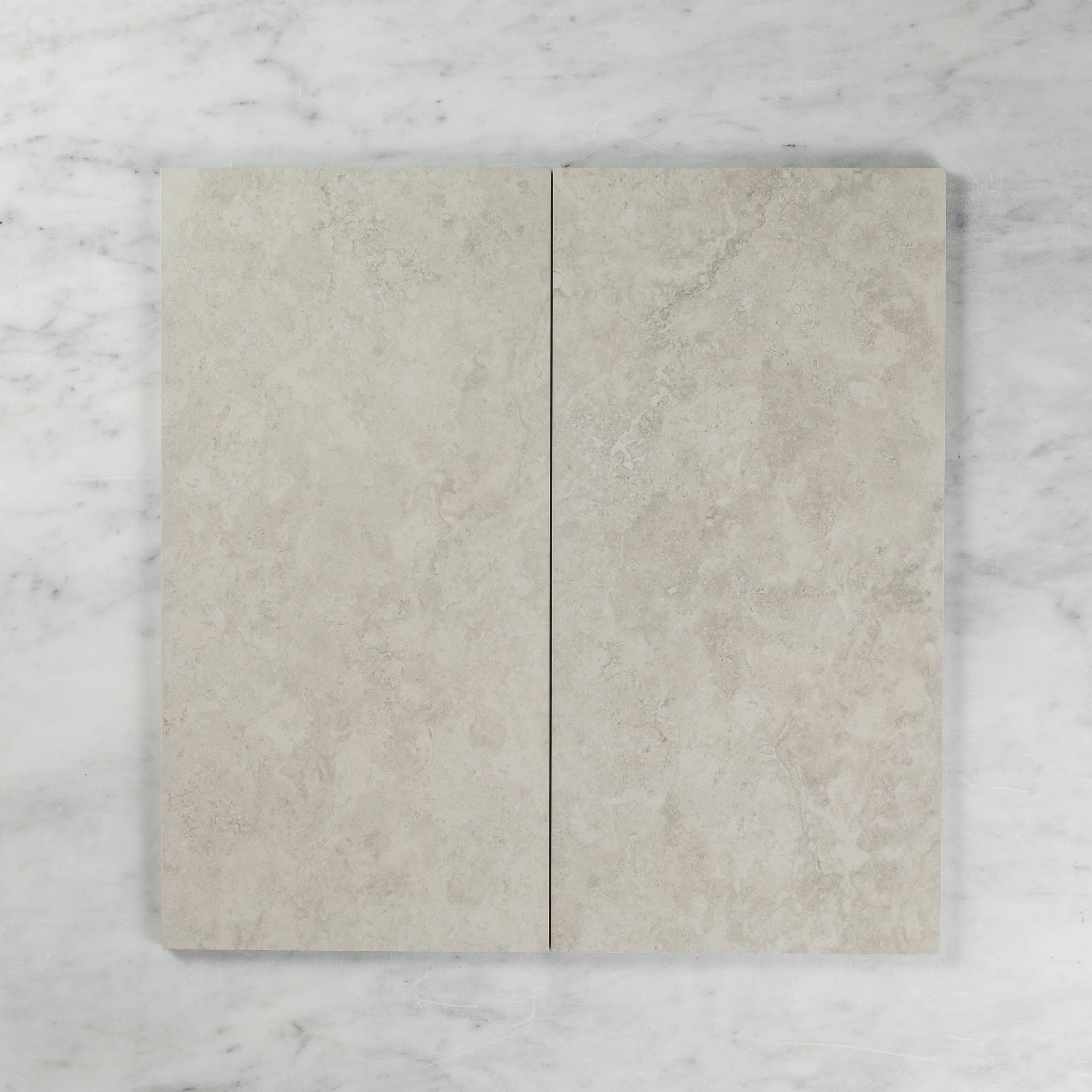 Travertine Stone Silver Honed
