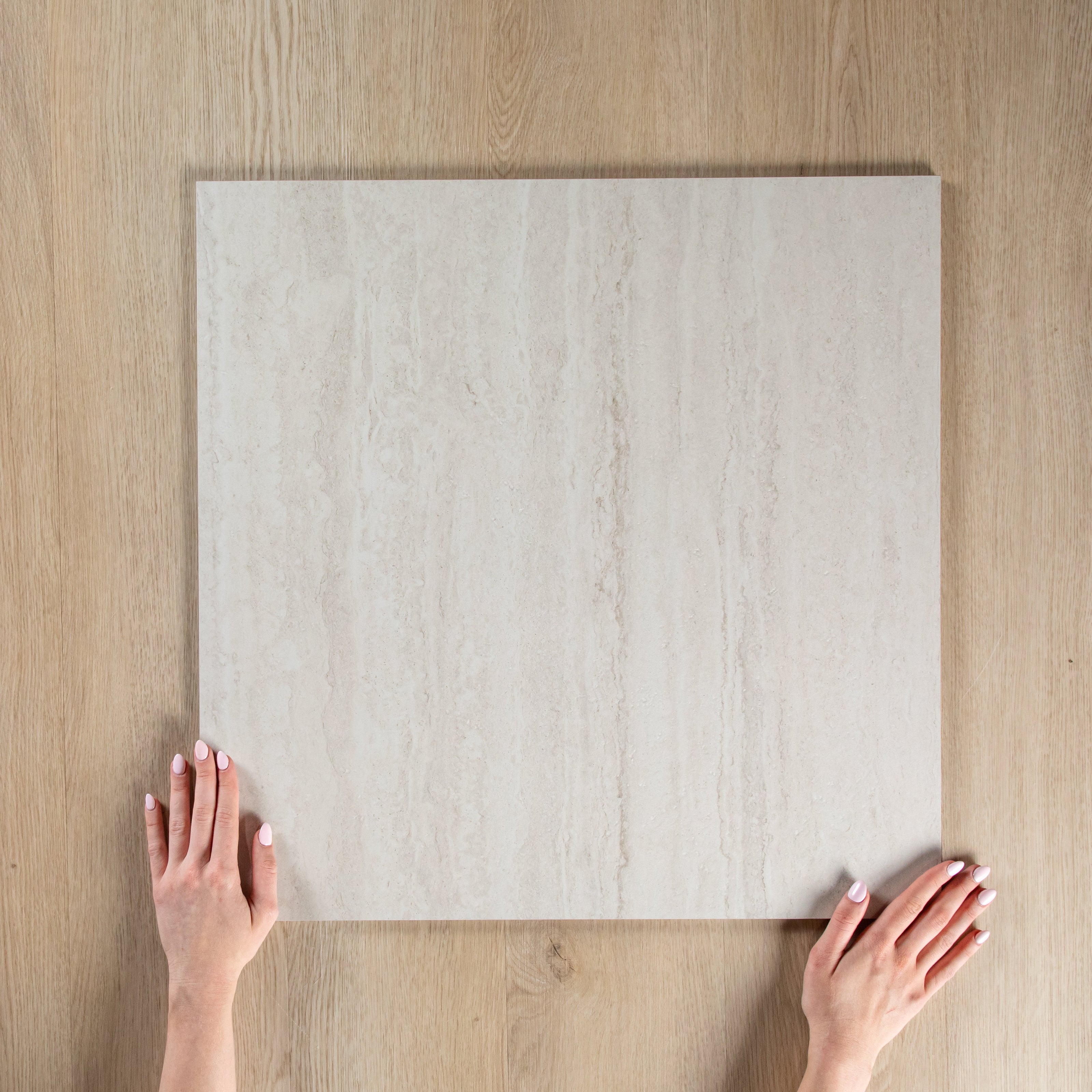 Travertine Vein Cut Cream In Out