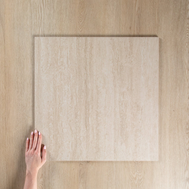 Travertine Vein Cut Mid Beige In Out