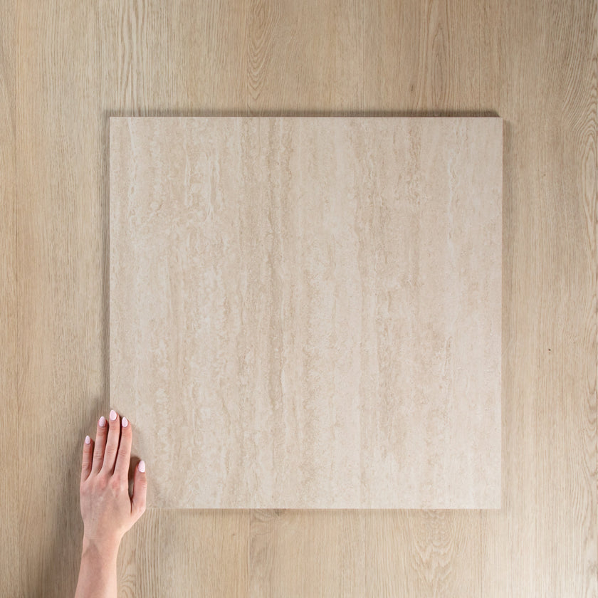 Travertine Vein Cut Mid Beige In Out