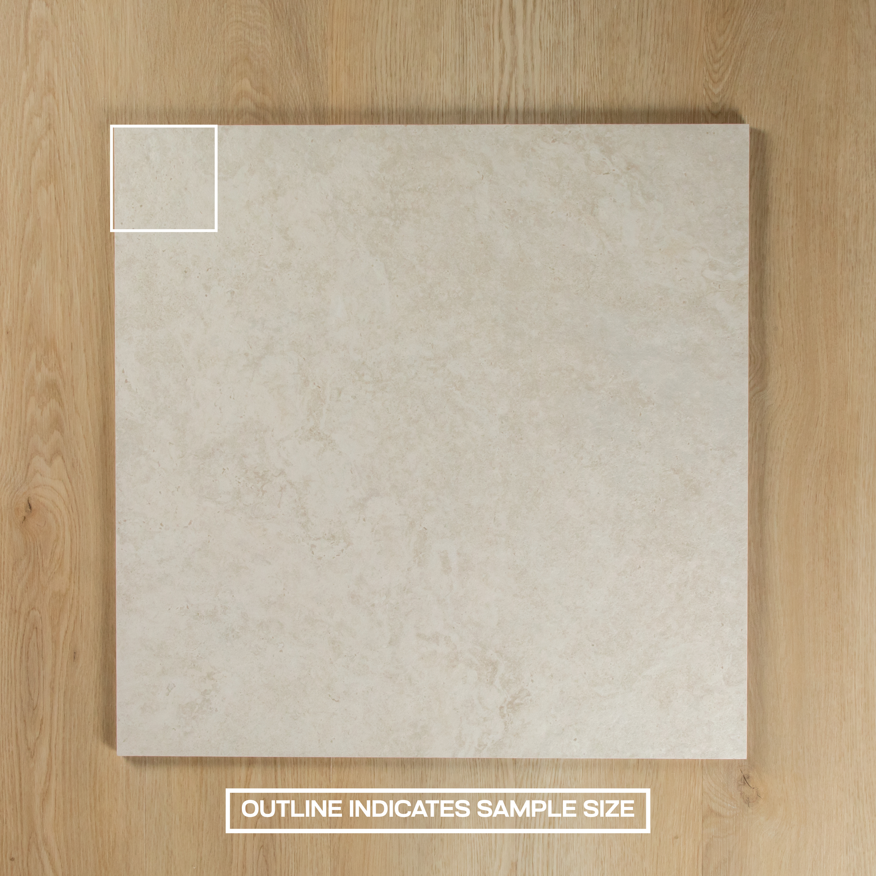 Travertine Cross Cut White Matte