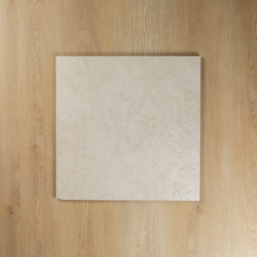 Travertine Cross Cut White In Out