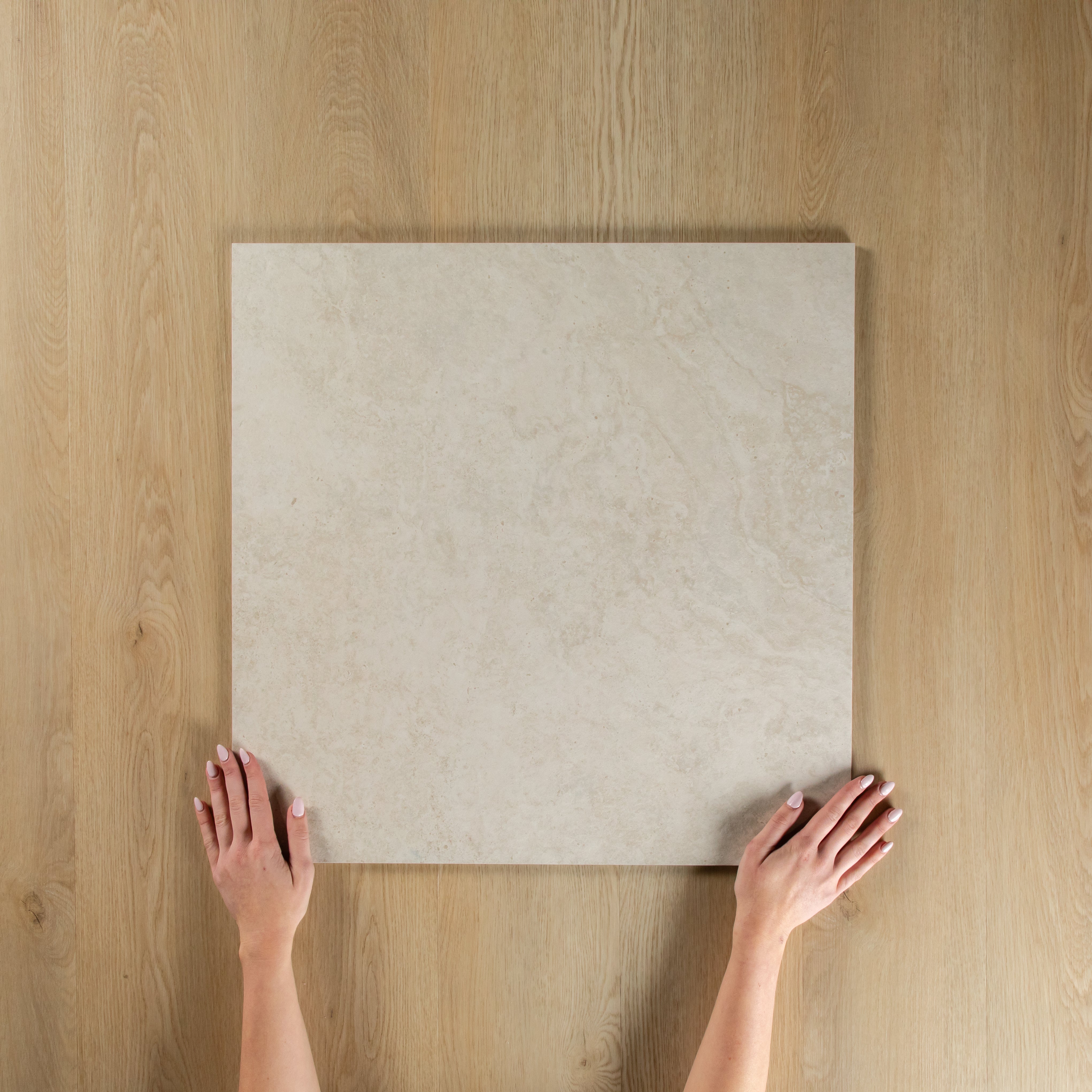 Travertine Cross Cut White In Out