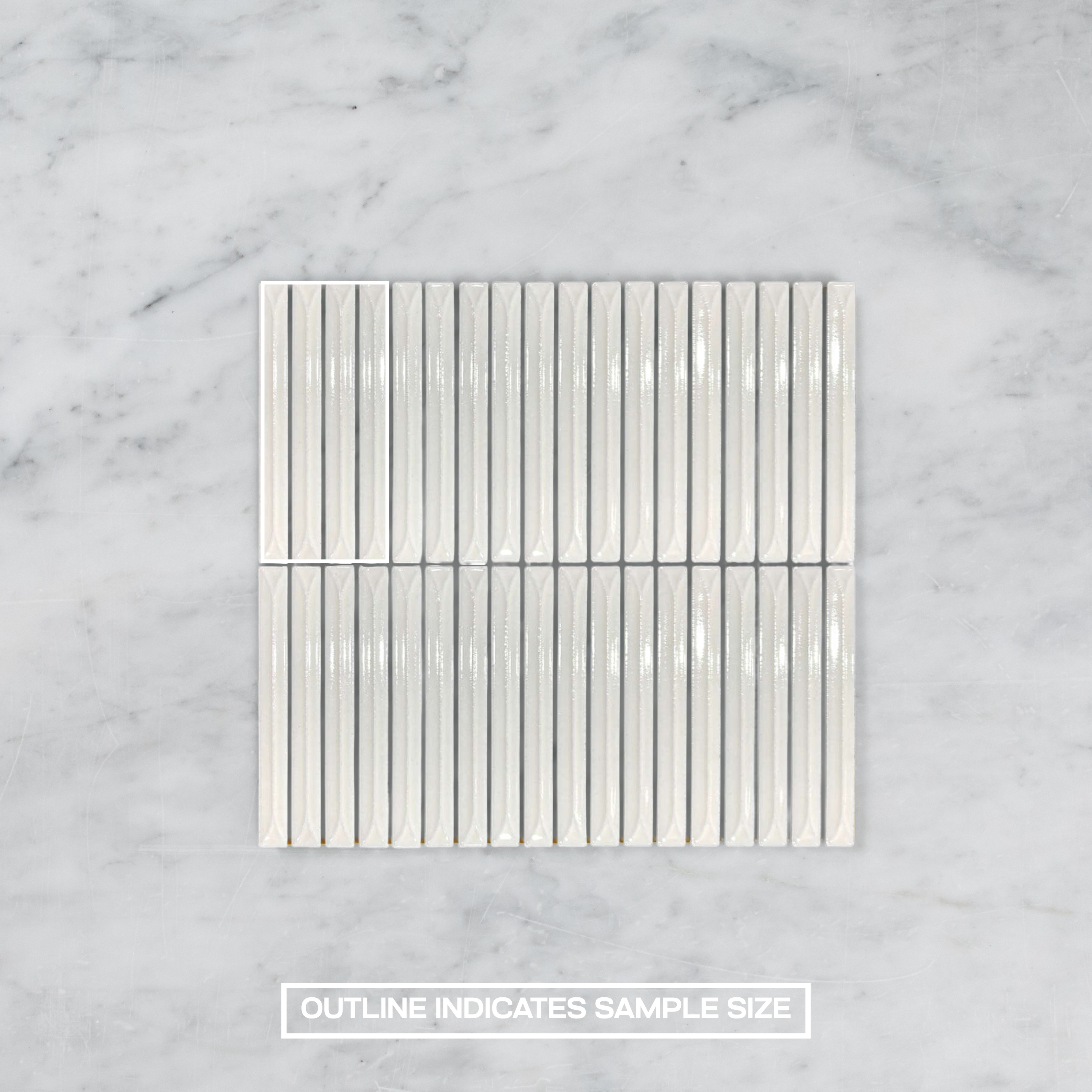 Ukibori White Gloss