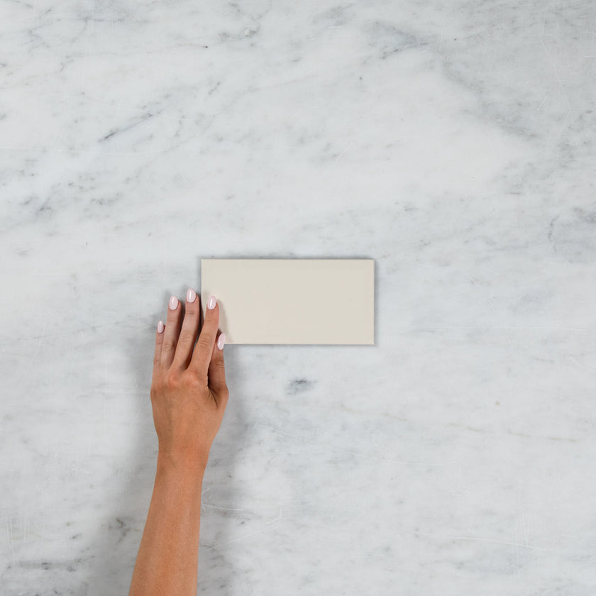 Metro Cream Bevelled Gloss