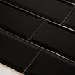 Black Gloss Subway Bevelled