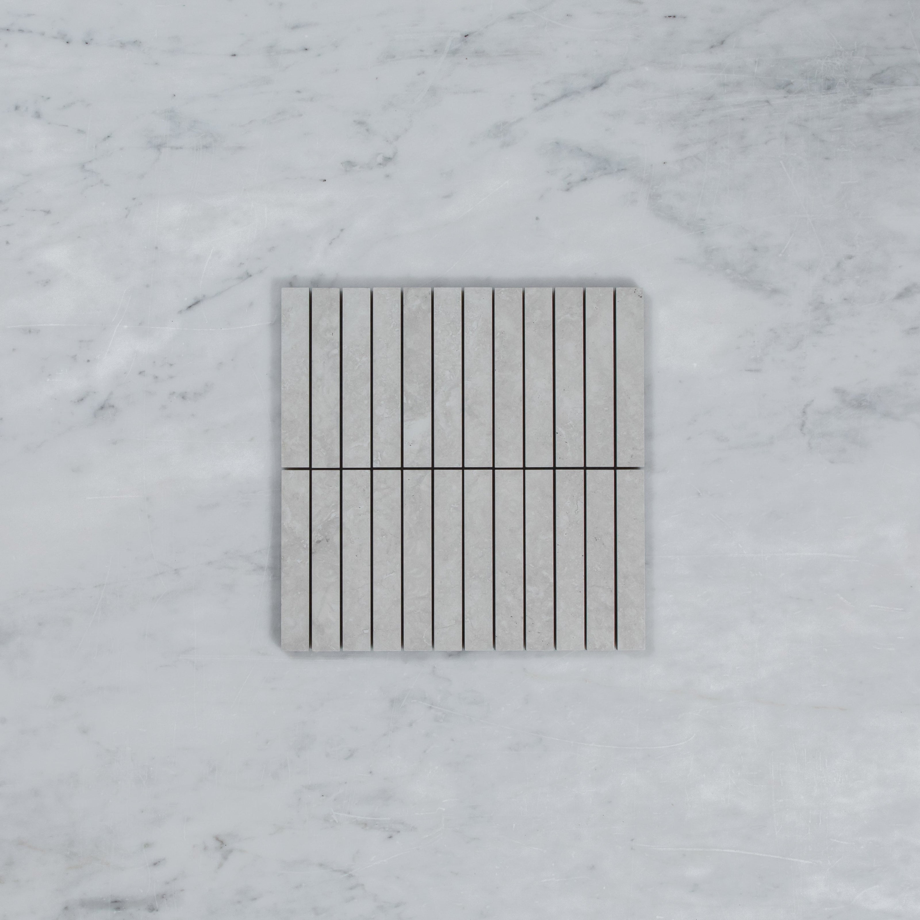 Vent Bianco Matte Finger Mosaic