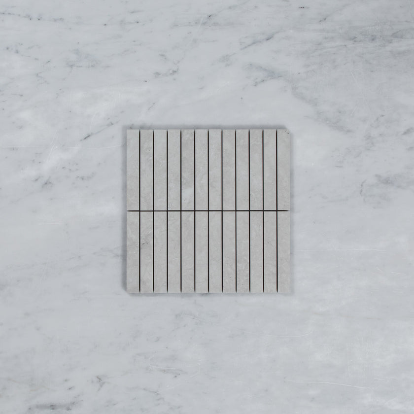 Vent Bianco Matte Finger Mosaic