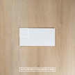 White Gloss Pressed Edge