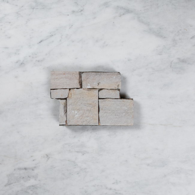 White Sandstone Z Panel Corner