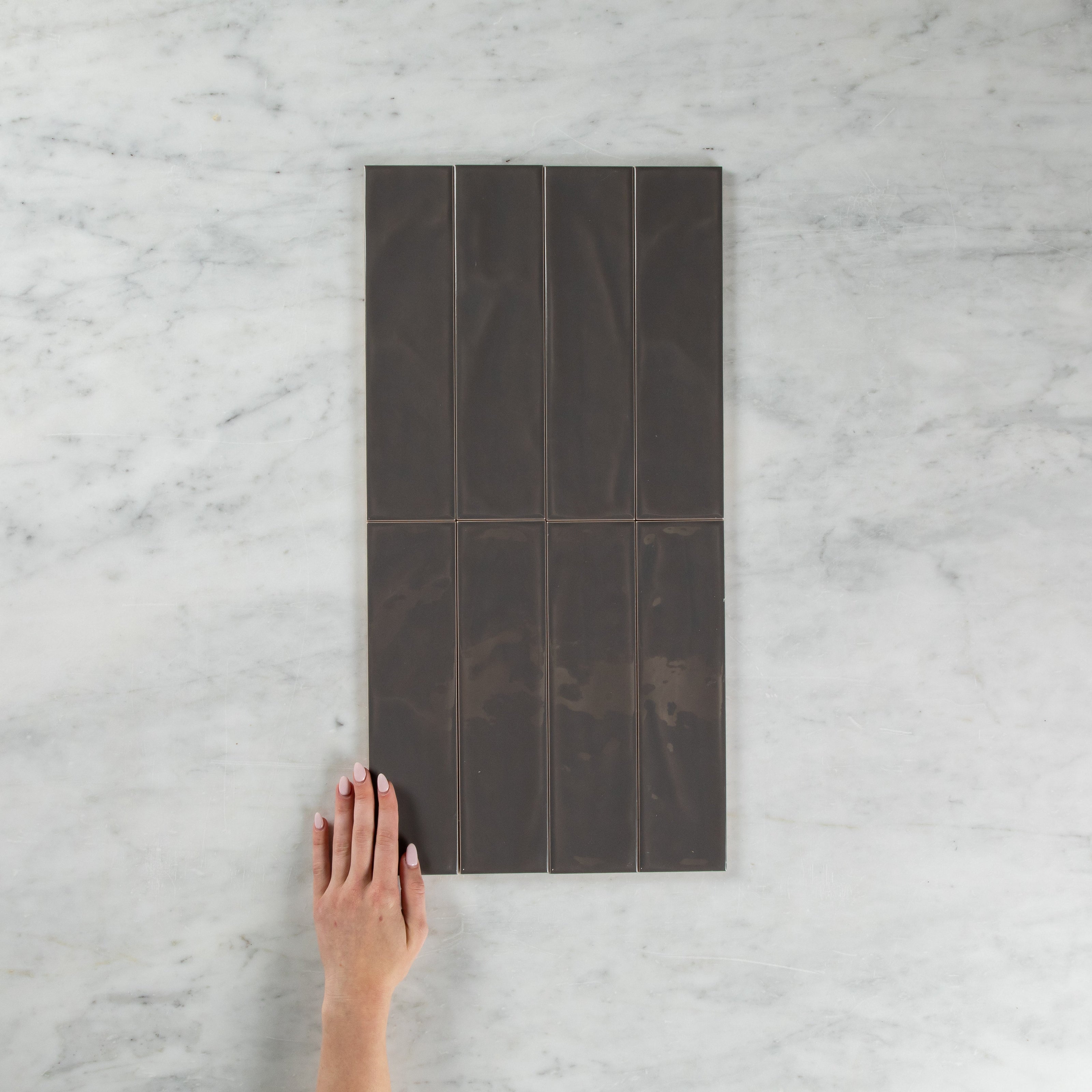 Wave Charcoal Gloss Subway