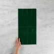 Wave Stone Green Gloss Subway