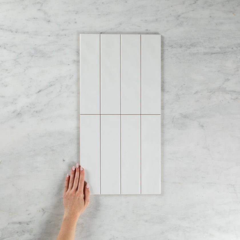 Wave White Gloss Subway