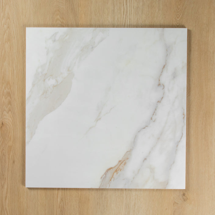 White Plus Calacatta Gold Matte