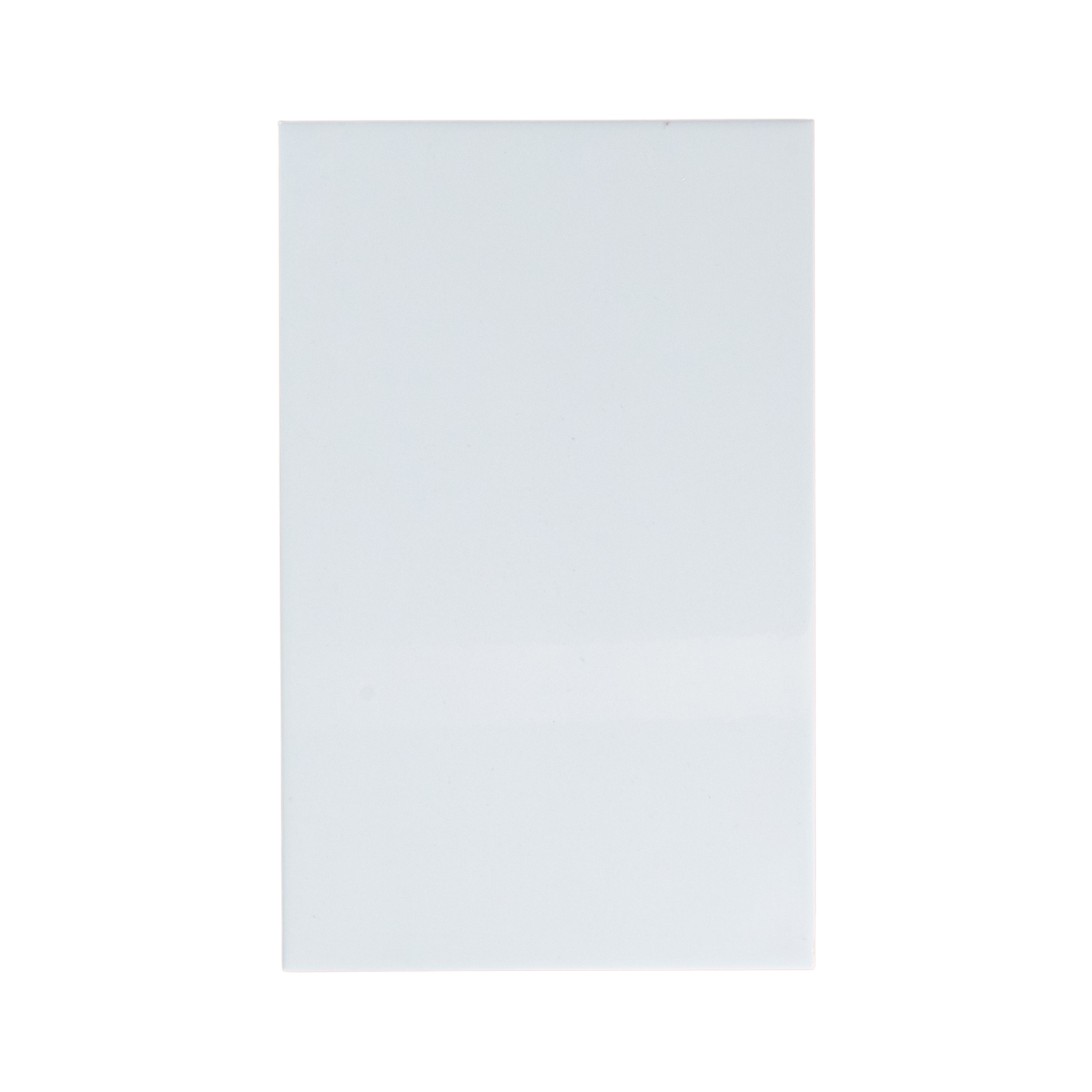 White Gloss Pressed Edge