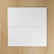 White Gloss Pressed Edge