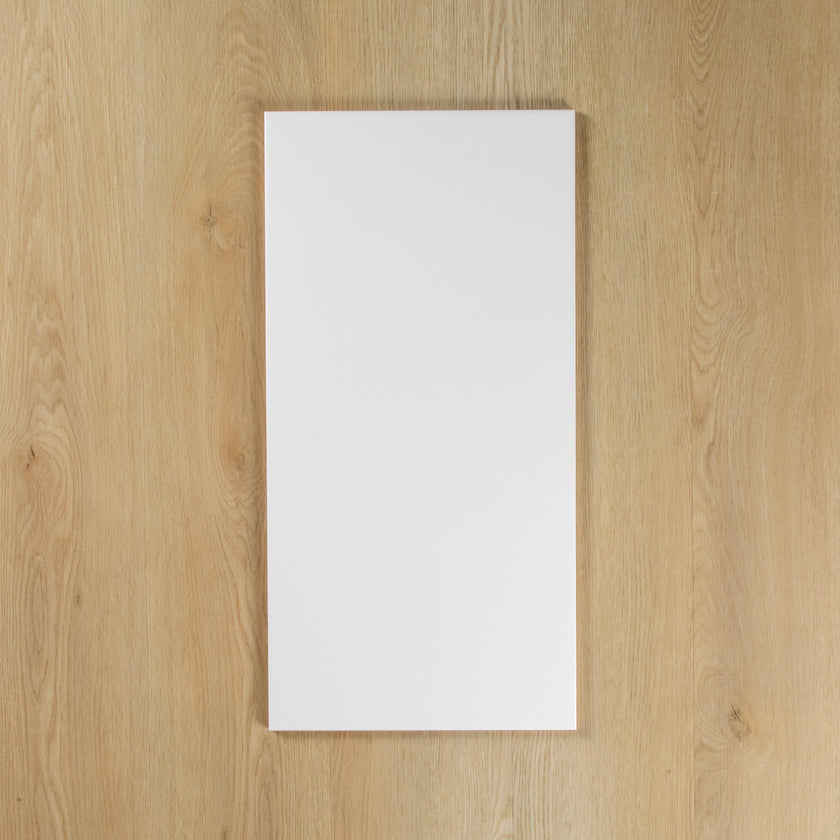 White Gloss Pressed Edge