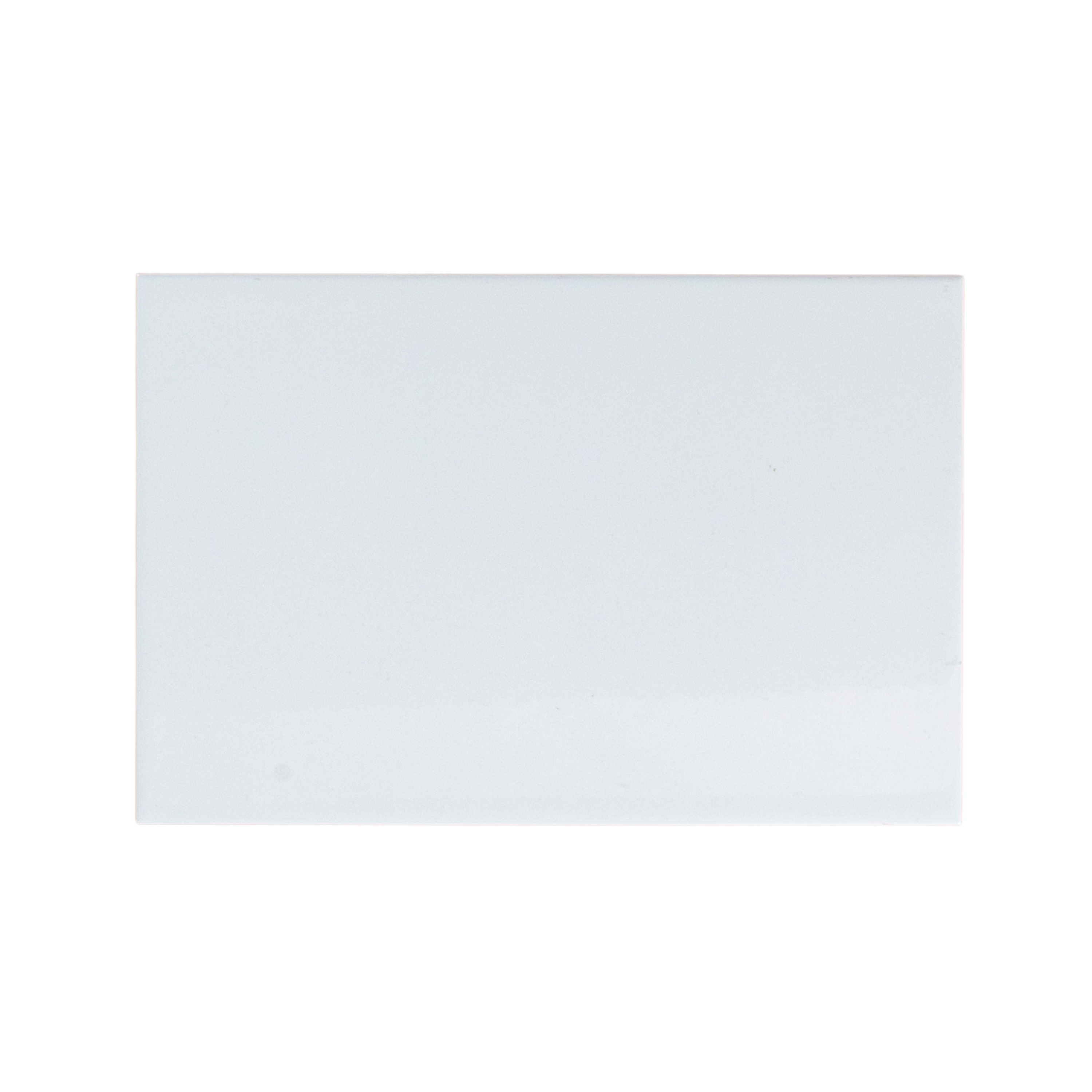 White Gloss Pressed Edge