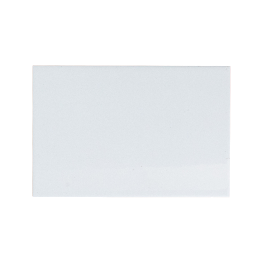 White Gloss Pressed Edge