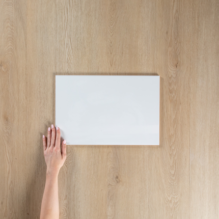 White Gloss Pressed Edge