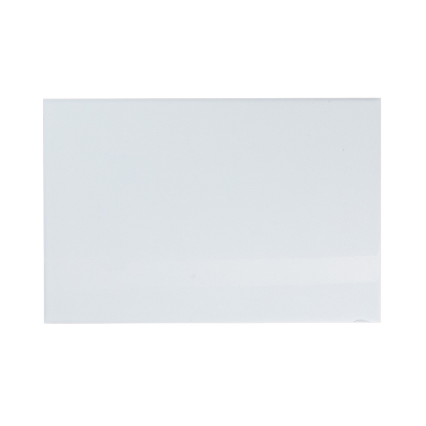 White Gloss Pressed Edge