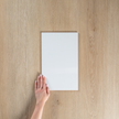 White Gloss Pressed Edge