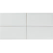 White Gloss Subway Bevelled