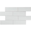 White Gloss Subway Pressed Edge