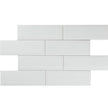 White Gloss Subway Pressed Edge