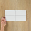 White Pressed Matte