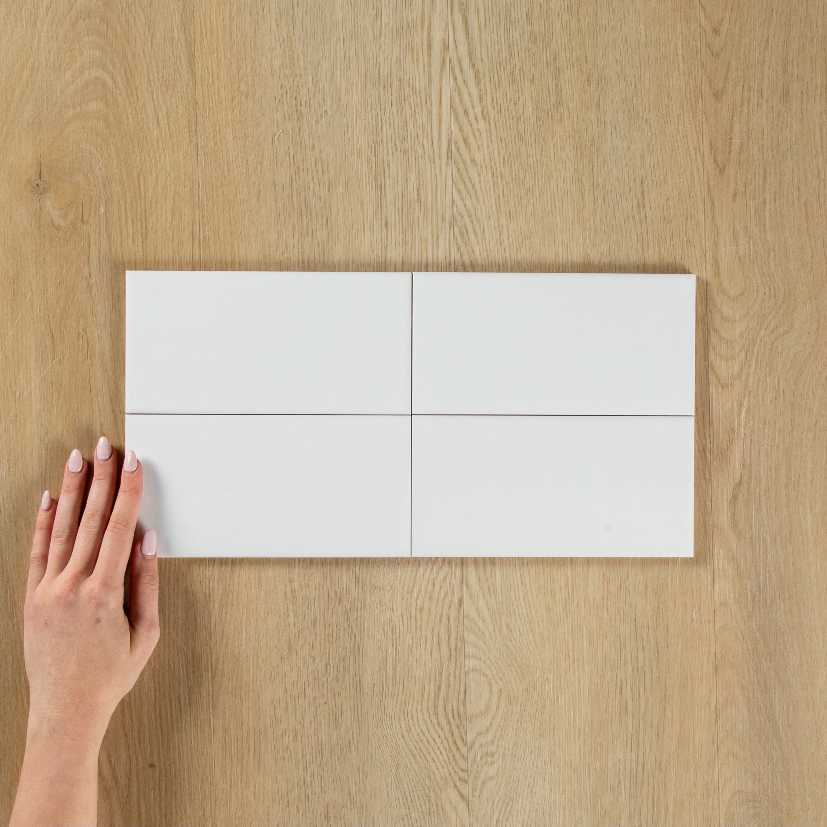 White Pressed Matte