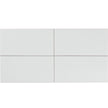 White Gloss Subway Pressed Edge
